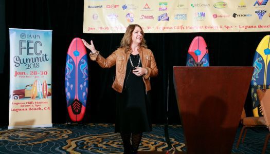 Disneyland marketing representative addresses IAAPA FEC Summit in California