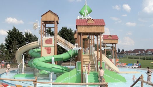 Water playground cools down guests at Dolfinarium Harderwijk