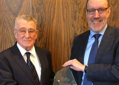 Alan Buckley honoured for life long contribution to the development of children’s rides