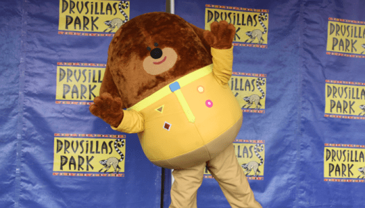Loveable dog Hey Duggee makes his debut at Drusillas Park