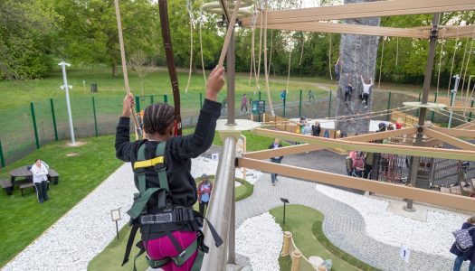 Innovative Leisure launches climbing tower and high ropes course at Mote Park Outdoor Adventure