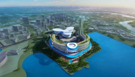 Ceremony held for the Caoshan Future City project, China