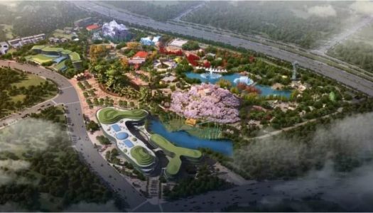 Progress made on Suzhou Amusement Park Forest World, China
