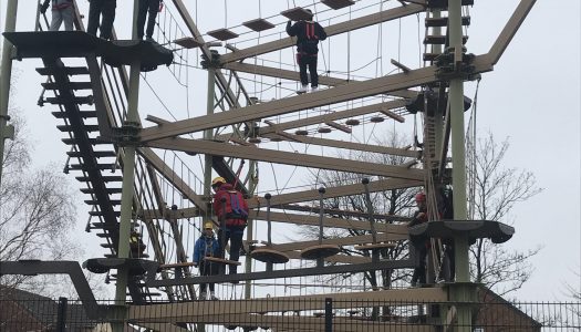 Innovative Leisure launches Sky Trail high ropes course at West Park Leisure Centre
