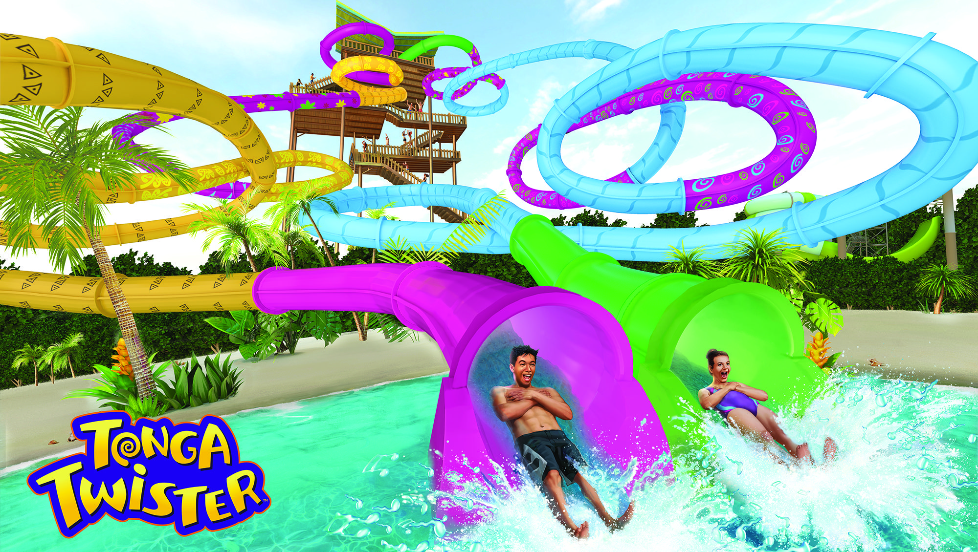 Tonga Twister Opens At Aquatica San Antonio Interpark