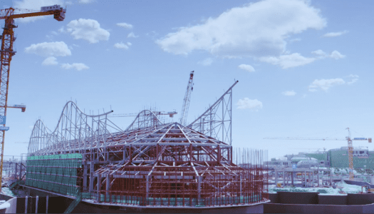 Construction complete on Universal Beijing Resort’s main buildings