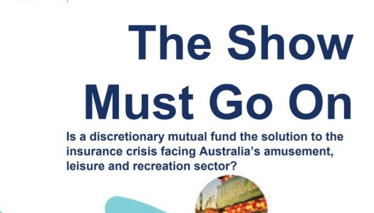 The Show Must Go On report highlights challenges in amusement sector insurance in Australia