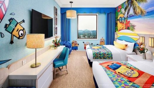 Minion themed hotel rooms unveiled for Universal Beijing