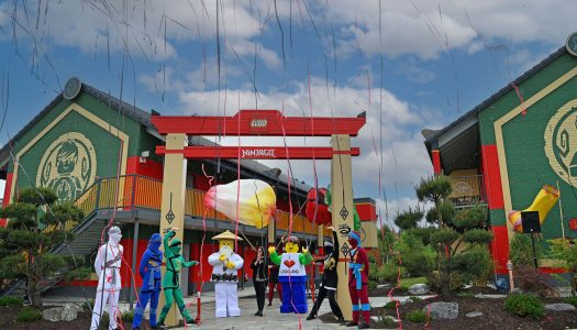 Grand opening of Ninjago Quarter at Legoland Holiday Village