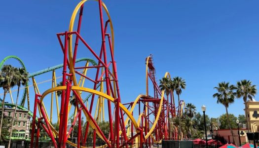 Six Flags Magic Mountain tests new Wonder Woman coaster ahead of summer launch