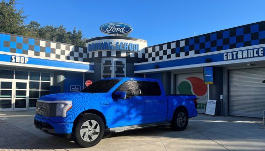 Legoland Florida Resort Unveils New Life-Size Ford F-150 Lightning Truck