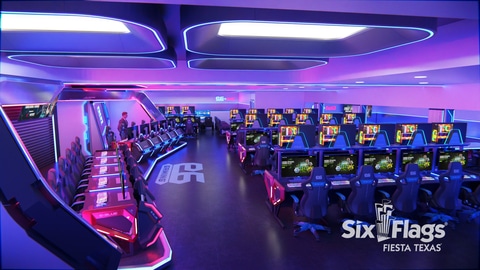 Six Flags Fiesta Texas unites with Coca Cola for ESIX Gaming attraction