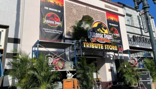 Jurassic Park Tribute Stores opens at Universal Studios Florida