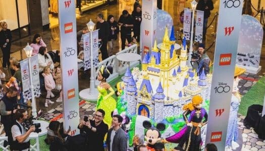 Lego build 750,000 Disney exhibition in Melbourne