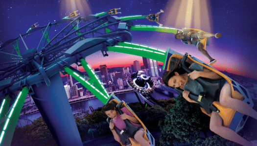 Alien-themed coaster Spinvasion touches down at Kennywood
