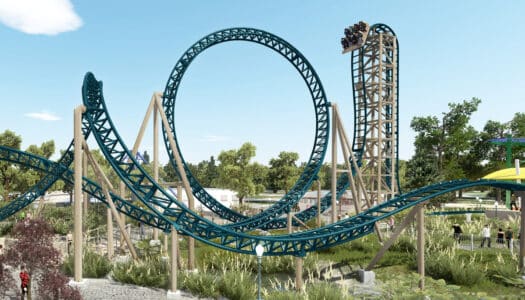 Tivoli Friheden unveils new roller coaster Vindfald for 2024