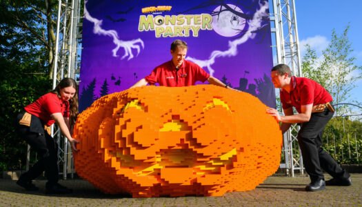 Legoland Windsor Resort ready for Halloween with 50,000 Lego brick Pumpkin 