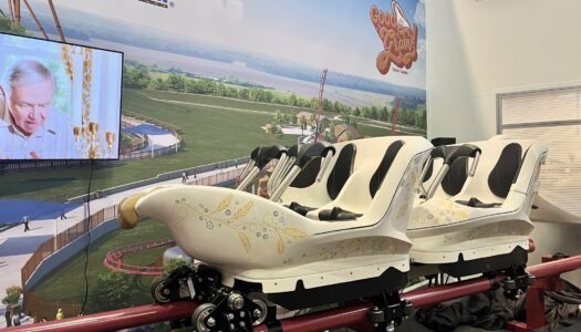 Holiday World and Vekoma unveil gravy boat train