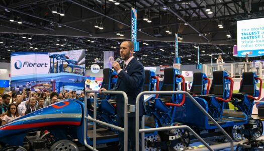 Zamperla unveils new trains for Top Thrill 2 at IAAPA Expo 2023