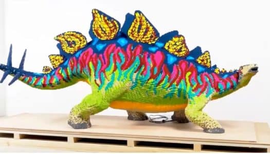 Impressive Lego Stegosaurus Model unveiled for Dino Valley