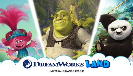 DreamWorks Land landing at Universal Orland Resort
