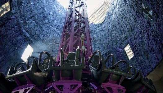 Thrilling Drop Tower attraction set for Gardaland