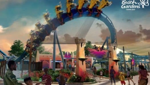Busch Gardens Tampa Bay Nears Completion of Phoenix Rising